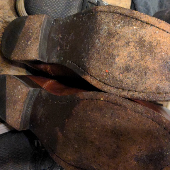 Frye Genuine Leather Equine Riding Boots, women's size 9, beautiful brown - Picture 7 of 8